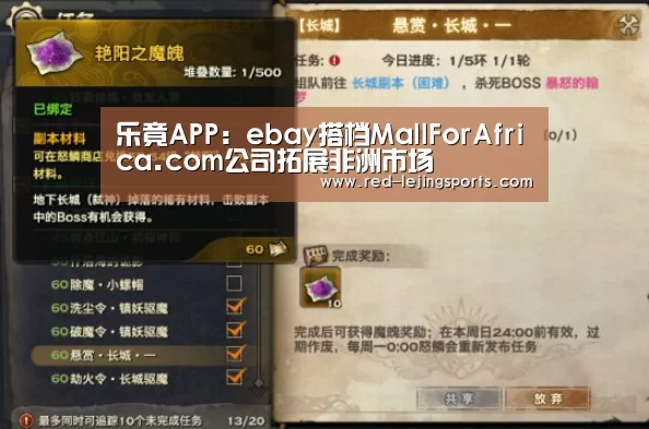 乐竟APP:ebay搭档MallForAfrica.com公司拓展非洲市场(图1) 乐竟